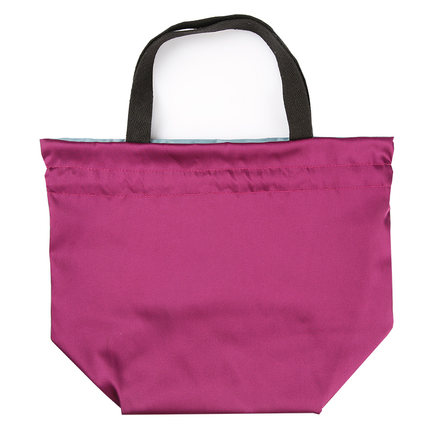 姣兰 创意杂货 双层防水饭盒 收纳便当袋 印花环保布袋 包邮