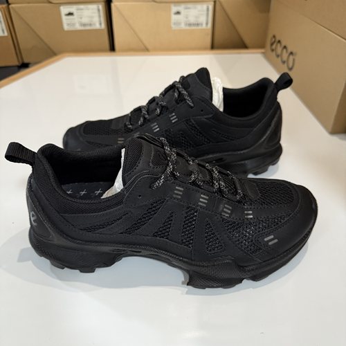 ECCO爱步踪迹男鞋户外运动鞋2026新款网面徒步越野鞋健步803224