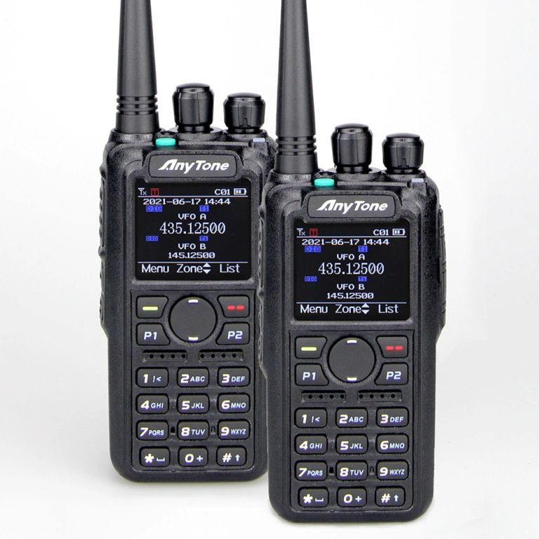 AnyTone自由通AT-D878UVII Plus 自由通878二代顶配版 DMR对讲机