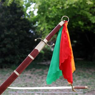 铜制护手 杨氏太极刀表演训练刀 半硬刀晨练男女健身刀  未开刃