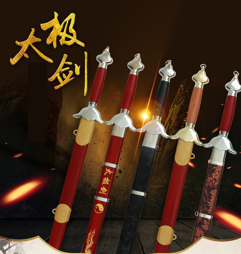 武术太极剑煌龙健身锻炼