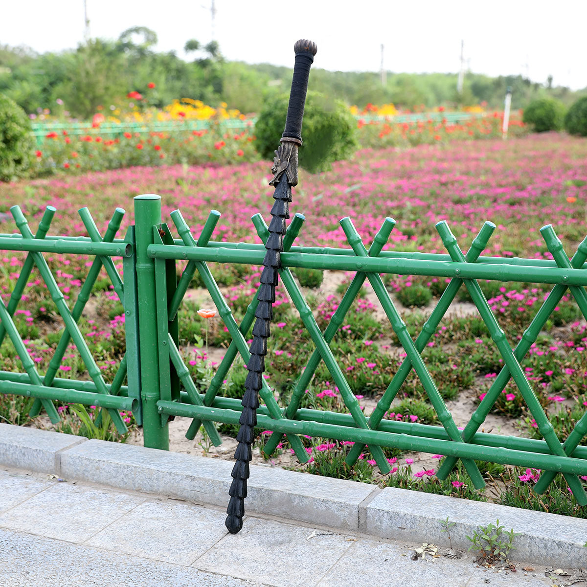 煌龙龙头碳钢实心双鞭双锏花型鞭葫芦双鞭