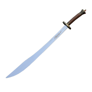 煌龙不锈钢太极刀半硬刀晨练刀 中华武术刀比赛表演刀软刀 未开刃