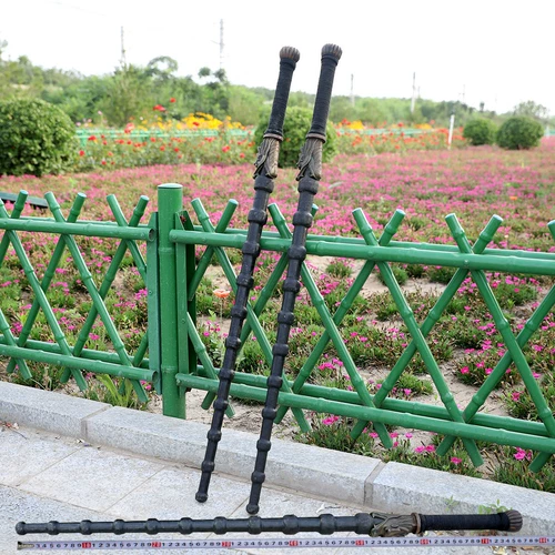 Huanglong Dragon Dragon Head Head Cardy Steel Sold Double Whip и Double 锏