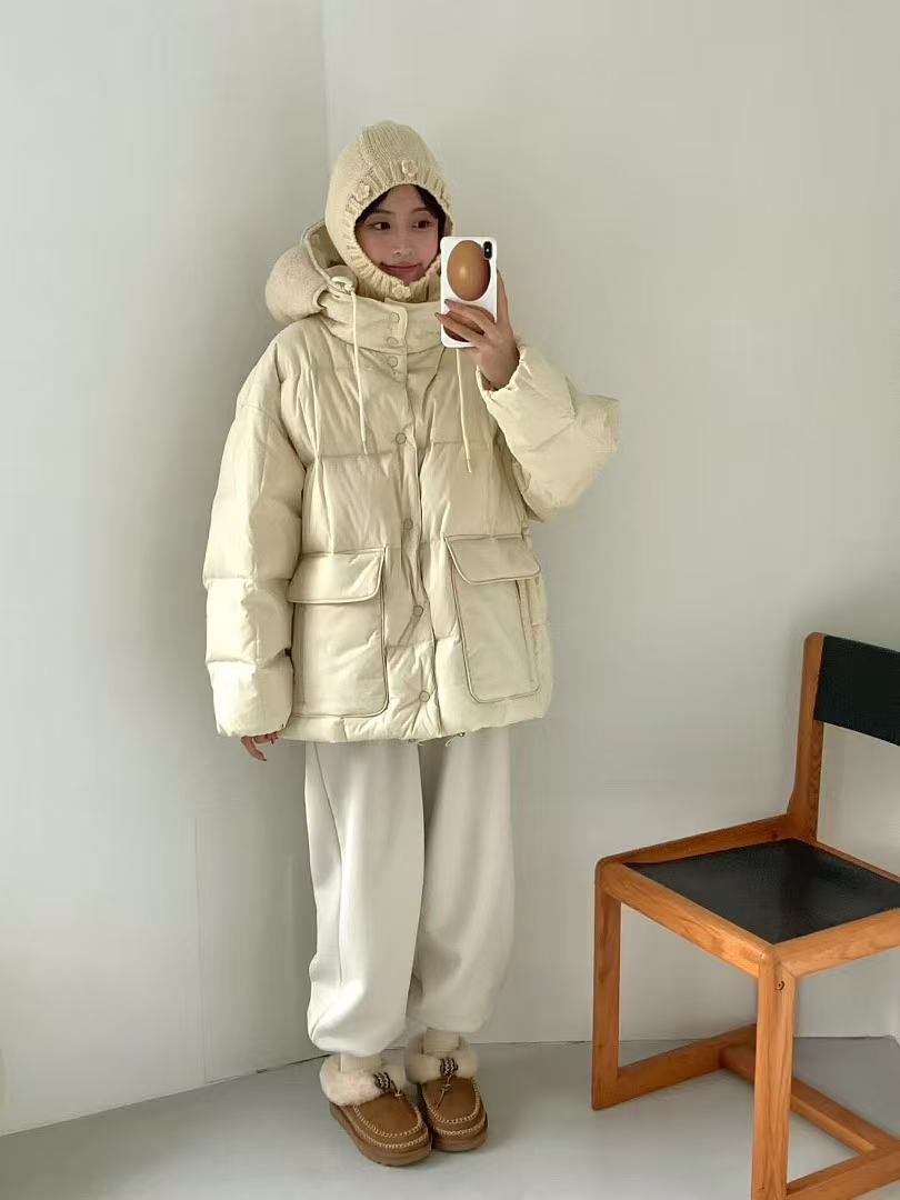 韩国东大门代购egg2025冬羽绒服