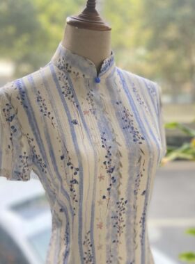 JULEE日常简约年轻夏款旗袍