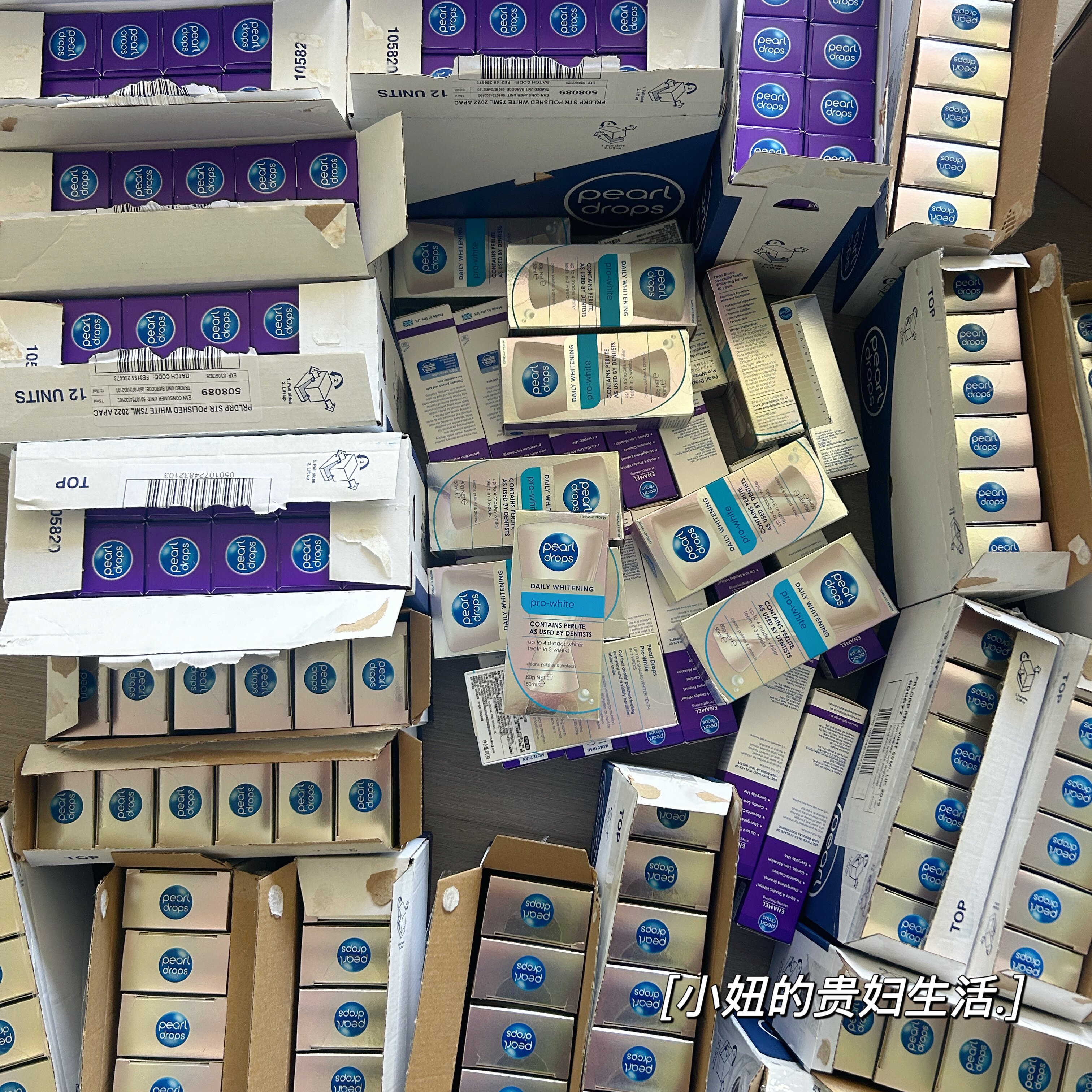 贝嫂同款 PearlDrops倍洁丽美白牙膏珍珠劲白蓝V去黄去渍英国进口