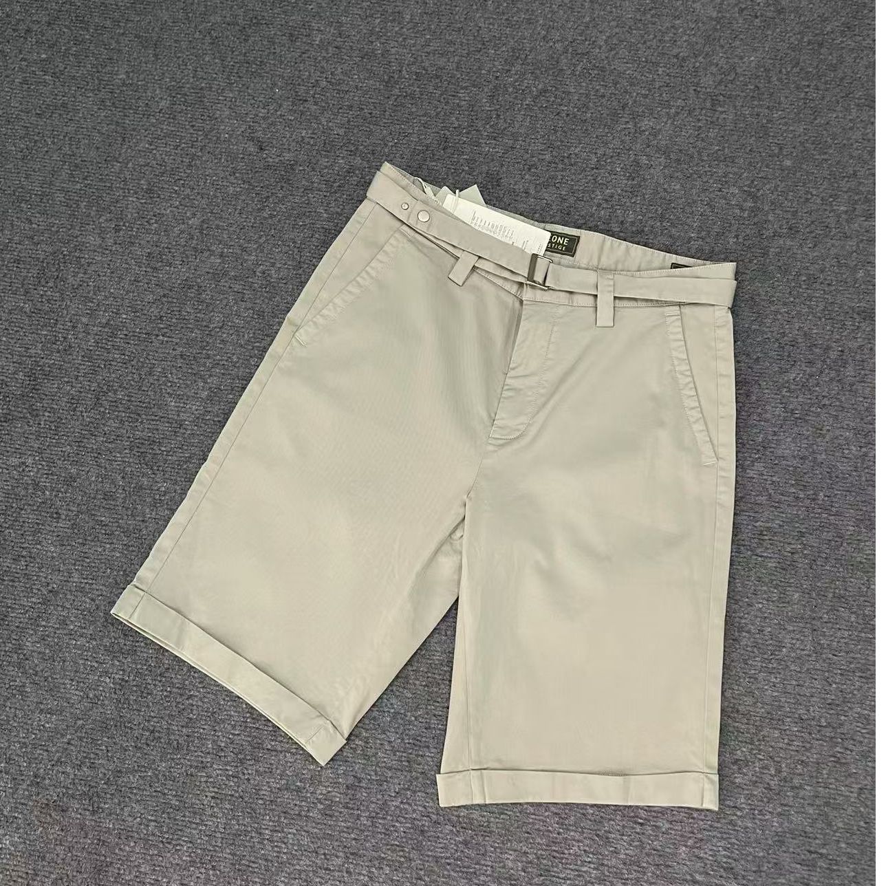 dk528九mu男士夏季浅灰色休闲短裤舒适百搭
