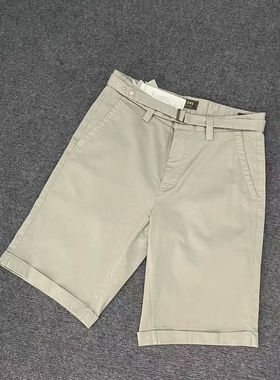 dk528九mu男士夏季浅灰色休闲短裤舒适百搭