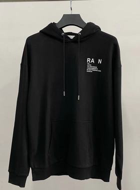 砖柜1870卡la尔fei尼wy212男士黑色春秋款时尚连帽卫衣