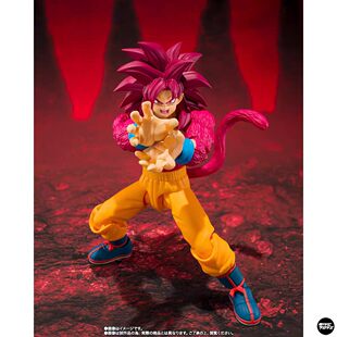 万代魂限SHF龙珠大魔孙悟空超级赛亚人4超四