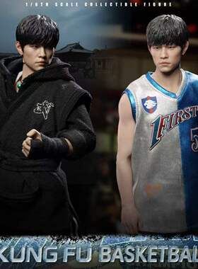 ResetStudio 可动眼 功夫灌篮阿杰 1/6 收藏级可动人偶套装