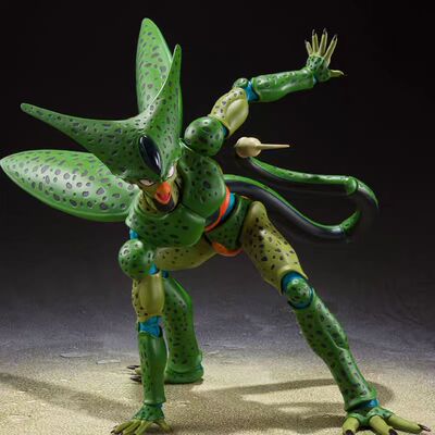 万代 SHF 七龙珠Z 沙鲁 第一形态 再版