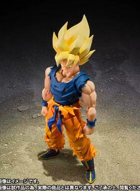 万代 SHF 超级赛亚人孙悟空 愤怒的战士 龙珠 成品可动