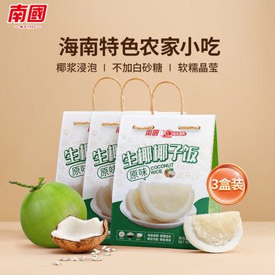 特产南国食品椰子饭538g