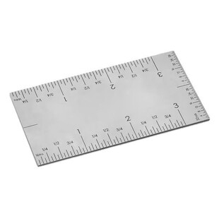 便携不锈钢方形边尺/ Square edge ruler （亚马逊爆款）