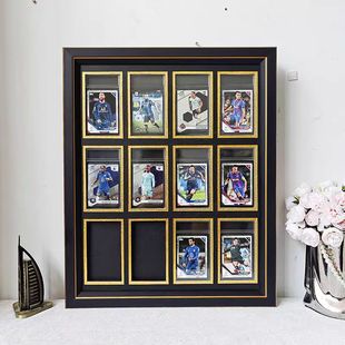 PSA保粹卡评级卡球星卡收纳盒足球篮球游戏卡砖挂墙展示收藏相框