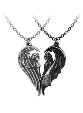ALCHEMY天使与恶魔情侣锁骨链