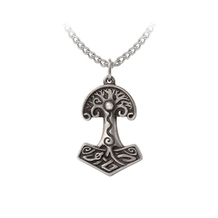 Alchemy A牌世界之树朋克手工链条女项链复古哥特吊坠女饰品 P994