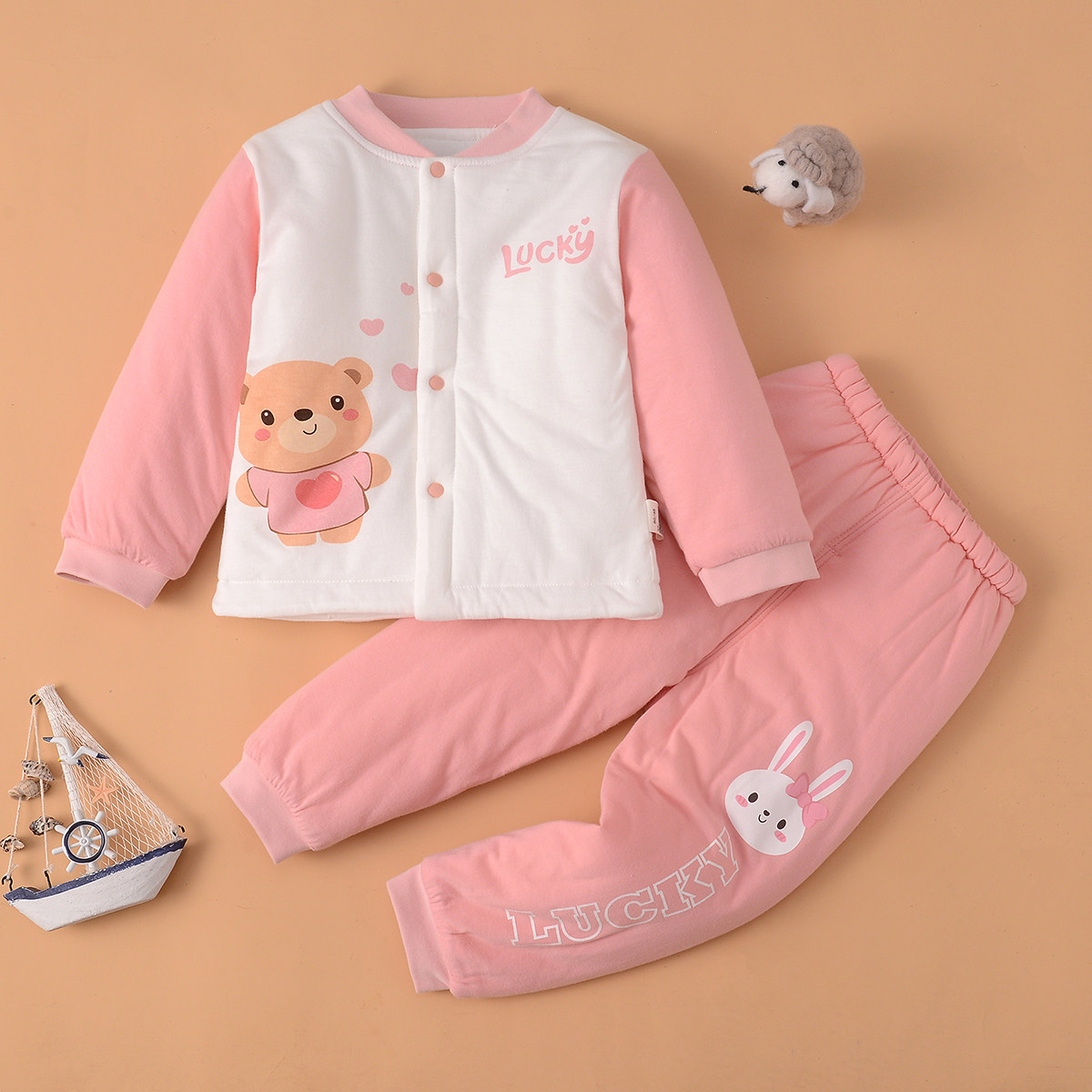 加厚大码开衫套装棉衣棉裤冬季夹棉男女儿童纯棉保暖家居棉袄睡衣,童装/婴儿装/亲子装,内衣套装,淘宝优惠券,粉丝福利购,淘宝优惠卷