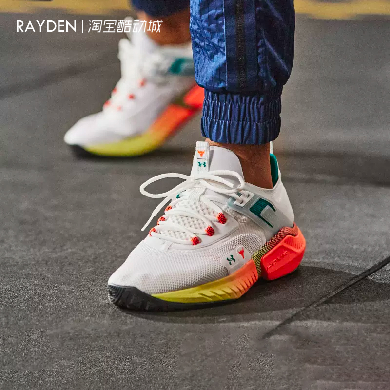 ua安德玛训练鞋强森运动健身
