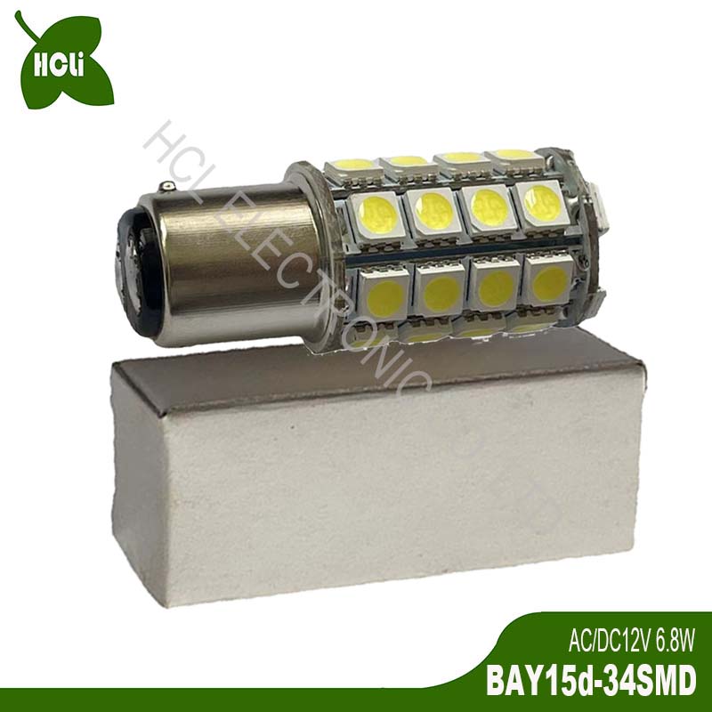BAY15D12V灯泡导航灯船舷灯HCLi