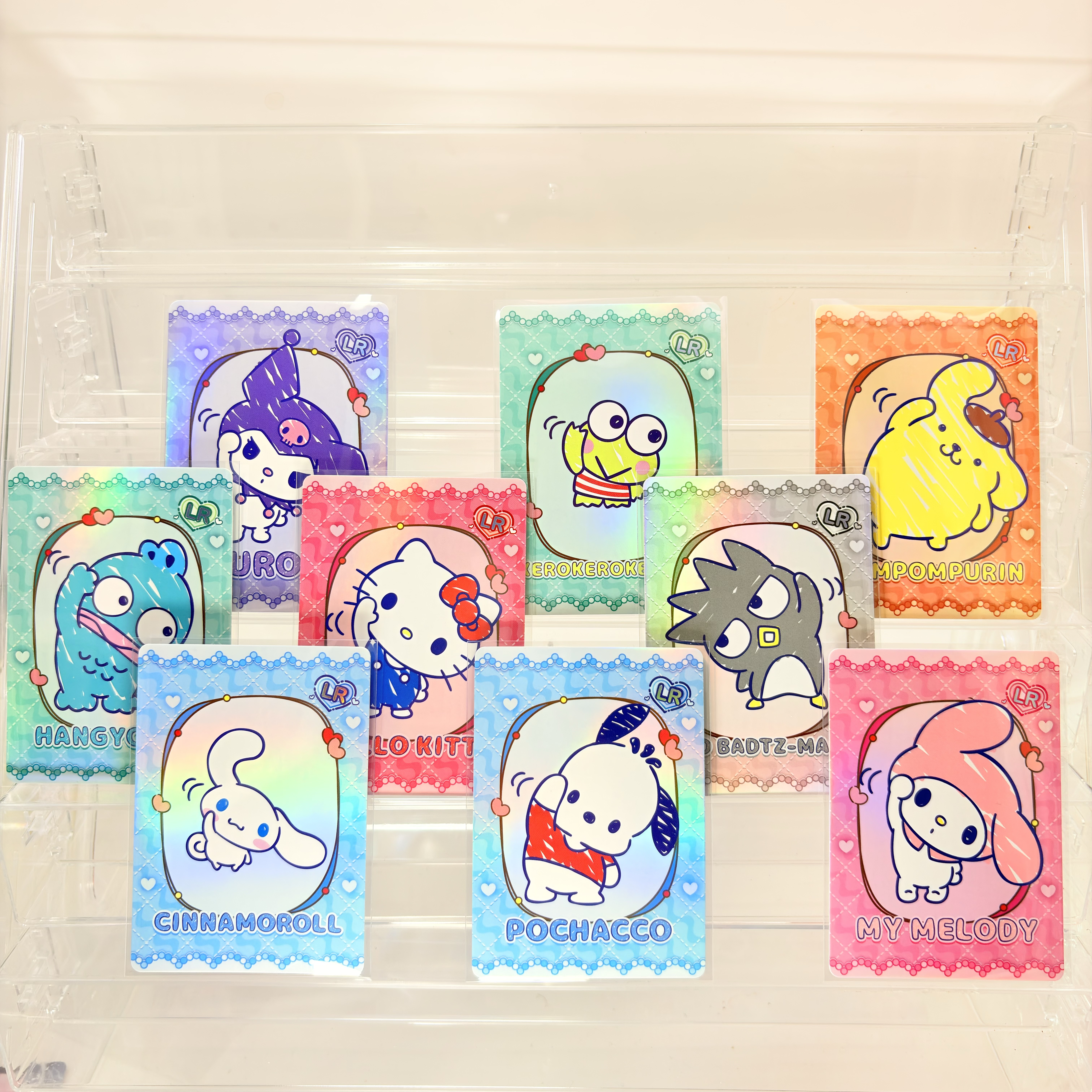 卡卡沃Kakawow三丽鸥家族系列欢乐版收藏卡牌LR卡片健身运动卡