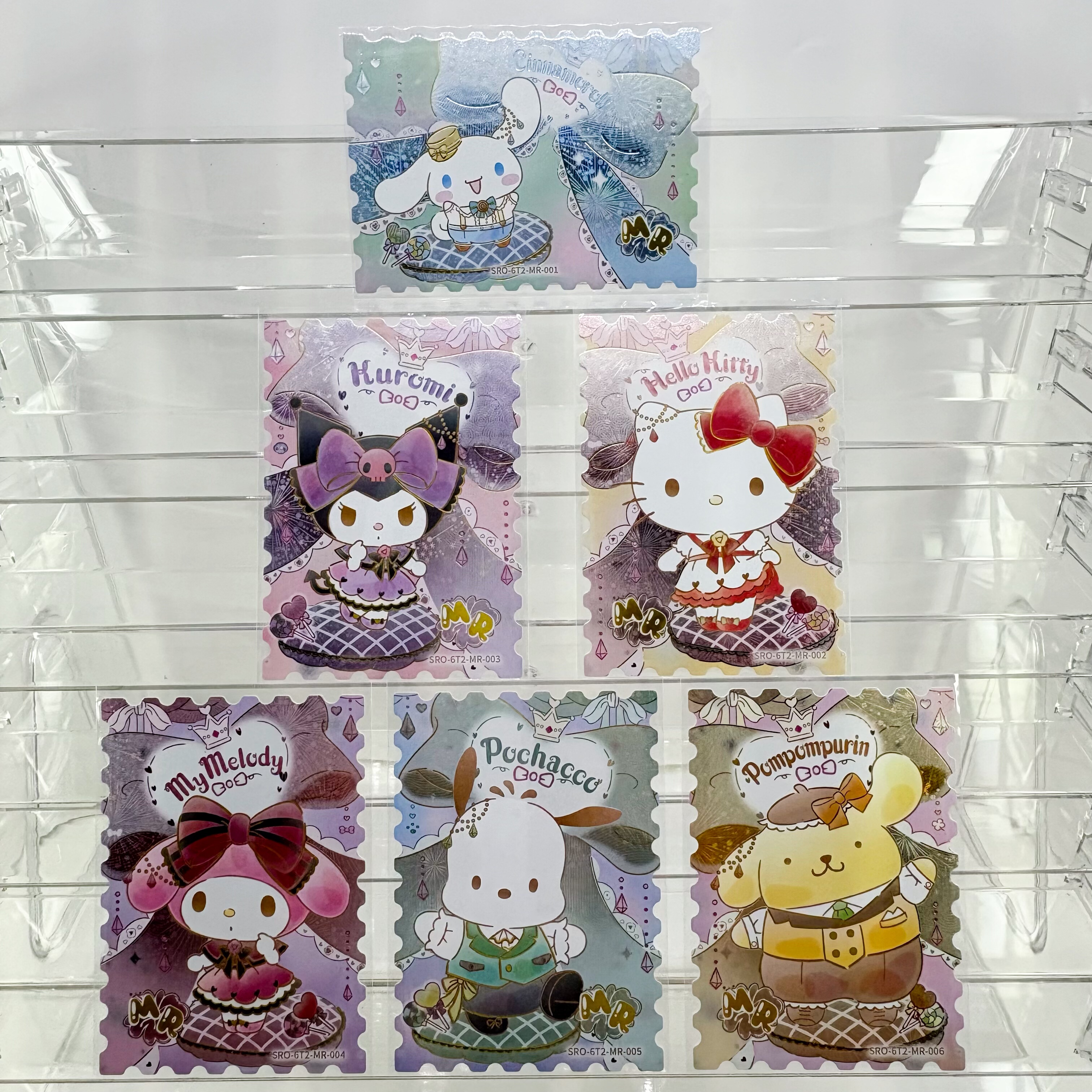 卡宝文创三丽鸥Sanrio收藏卡片第六弹老二MR卡牌卡位全套单卡自选