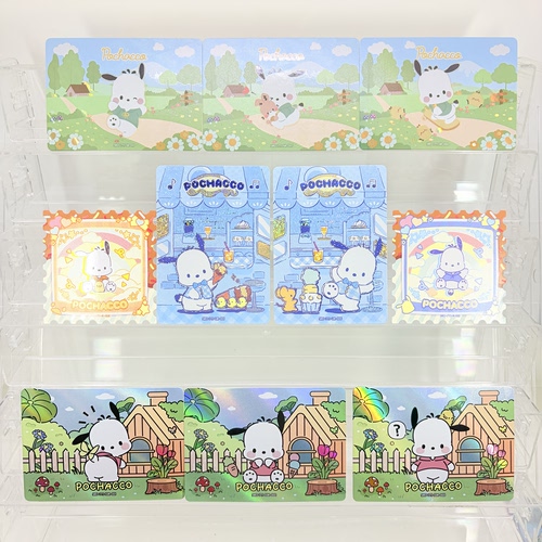 5.28上新帕恰狗卡片PC狗卡牌Pochacco Cards三丽鸥指定款小卡位