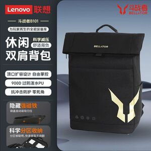 联想来酷斗战者笔记本电脑包多功能16英寸笔记本大容量双肩背包