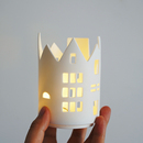创意蜡台烛光晚餐 超透超薄款 出口北欧设计艺术镂空抽象陶瓷烛台