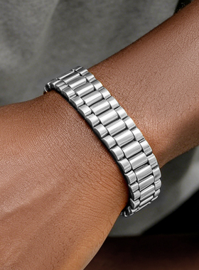 Polishing bracelet  手链男士嘻哈hiphop说唱街头风潮人饰品手环