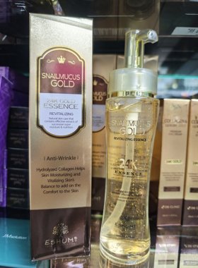 韩国原装ESHUMI爱舒美 24K黄金蜗牛精华液150ml