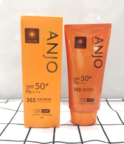 韩国正品ANJO 365日防日霜提亮肤色保湿70g