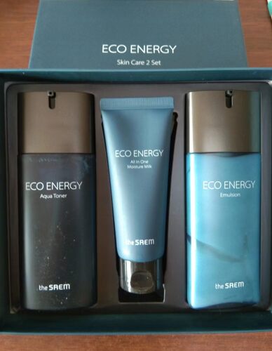 韩国得鲜ECO ENERGY生态能量男士3件套水乳面霜