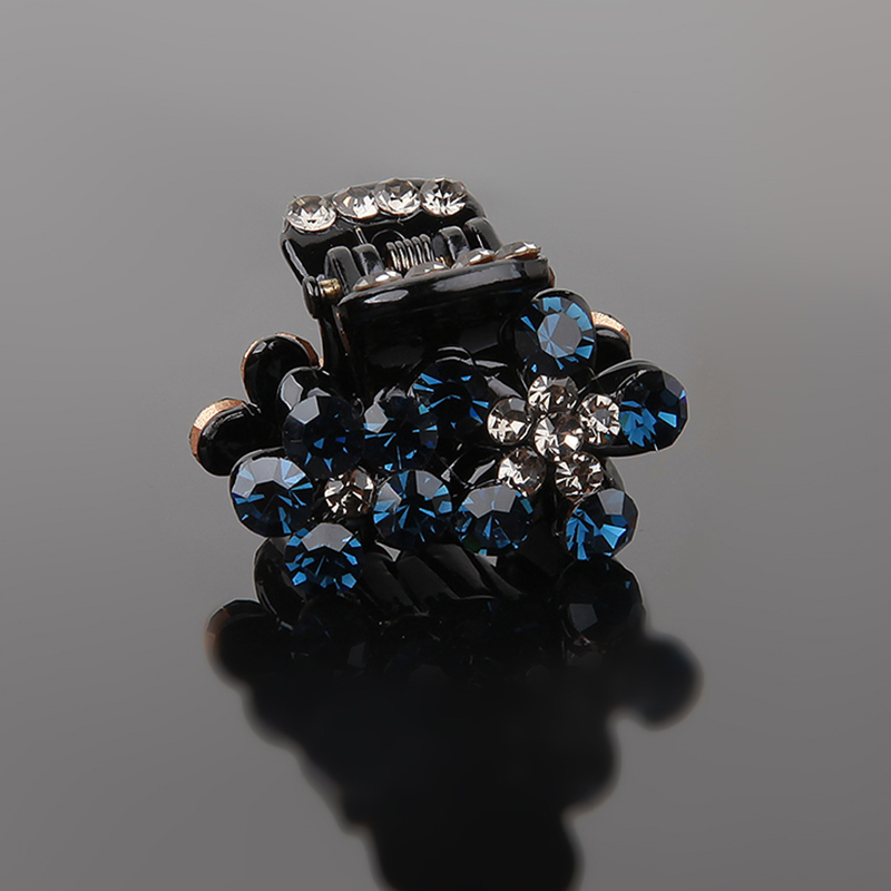 带钻碎发顶夹水钻小抓夹日韩