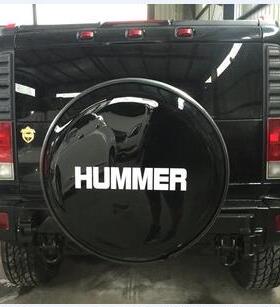 大汉马H2 H3 改装不锈钢备胎罩轮胎罩