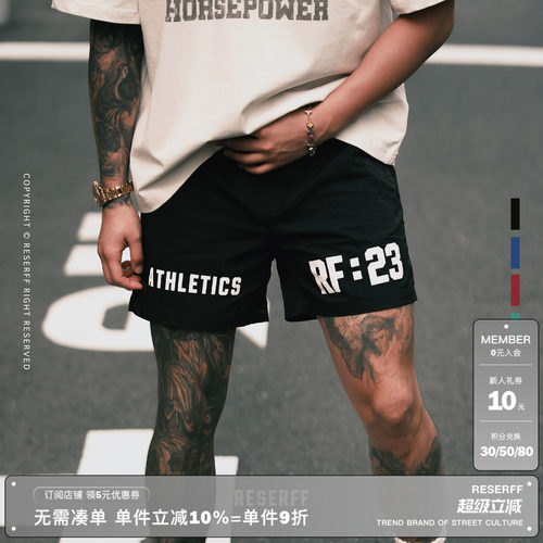 reserff短裤复古美式休闲