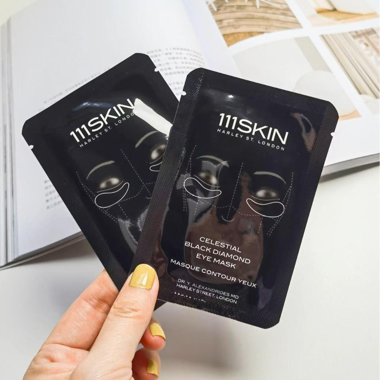 英国111SKIN黑钻玫瑰金冷萃眼膜淡黑眼圈眼纹李小冉贝嫂维密推荐