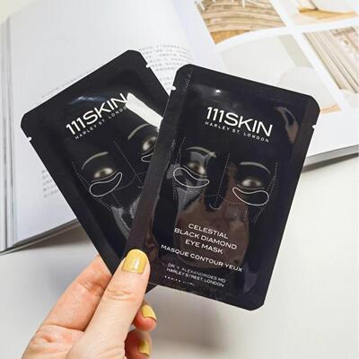 英国111SKIN黑钻玫瑰金冷萃眼膜淡黑眼圈眼纹李小冉贝嫂维密推荐