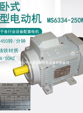 YS7132/750W电机6324小型电机单相微型电动机5622高速120w三相380