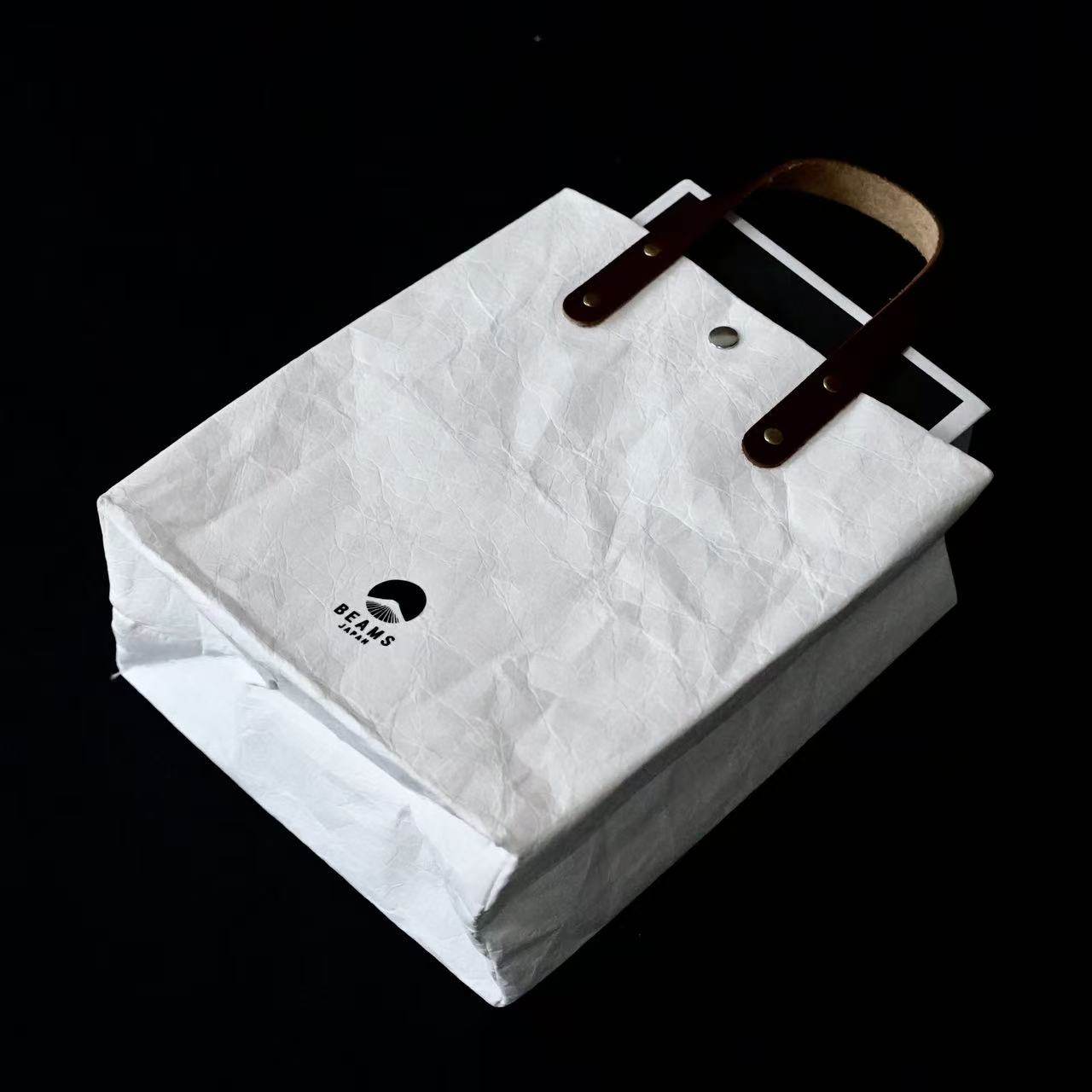 日本进口白色简约牛皮纸手提包可水洗通勤抗撕裂手提袋,包装,纸手提袋,淘宝优惠券,粉丝福利购,淘宝优惠卷