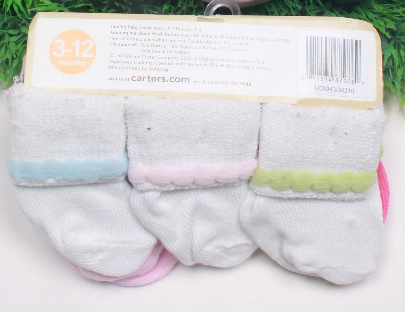 Chaussettes pour bébé en coton - Ref 2111298 Image 3