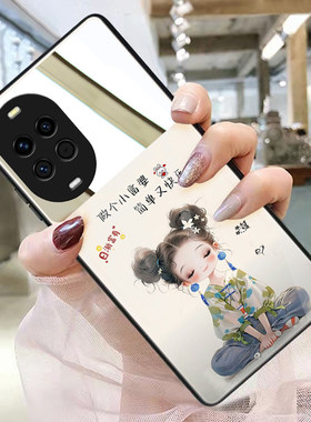 做个小富婆~华为nova15手机壳14玻璃带镜子13镜面12适用华为nova11pro补妆镜个性创意nova10小众女nova9新款