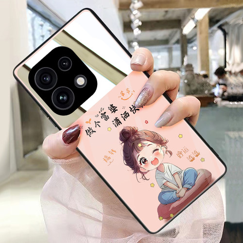 做个富婆适用opporeno16手机壳15玻璃12带镜子13镜面reno14pro来图订制reno9定做个性reno8照片保护套6