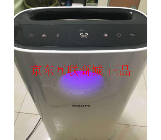 [京东互联家用电器商城空气净化,氧吧]飞利浦空气净化器AC3256防雾霾除月销量0件仅售3090元