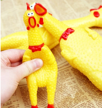 小号惨叫鸡怪叫鸡发声玩具狗狗玩具泰适合中小型犬 惨叫鸡小号