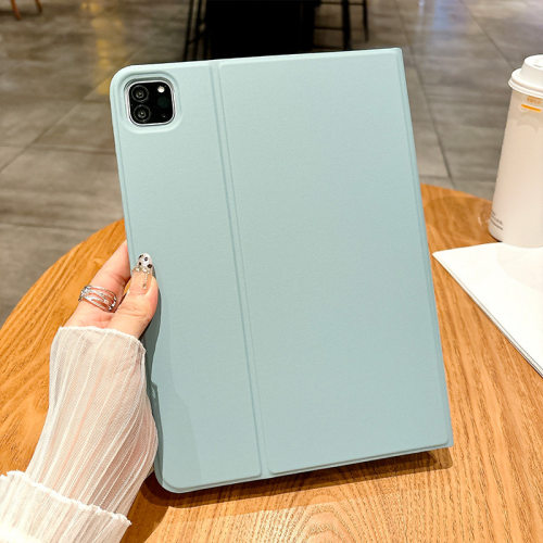 适用苹果ipad11保护套2025新款a16纯色ipadair8平板壳第10代9.7书本pro12.9寸前撑支架mini45全包Air13无笔槽
