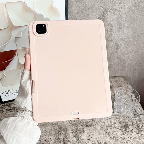 适用ipad11平板保护套mini7带笔槽纯色Air8硅胶air4/5外壳2025款iPadPro11苹果第十代10.2寸无盖6代迷你5防摔