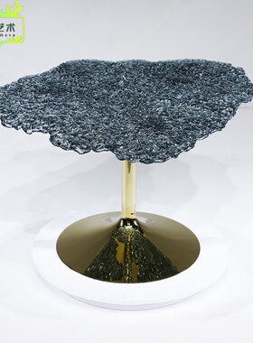 桌子异形Y192别墅客厅亚克力定制个性酒店不规则水晶茶几艺术魔幻